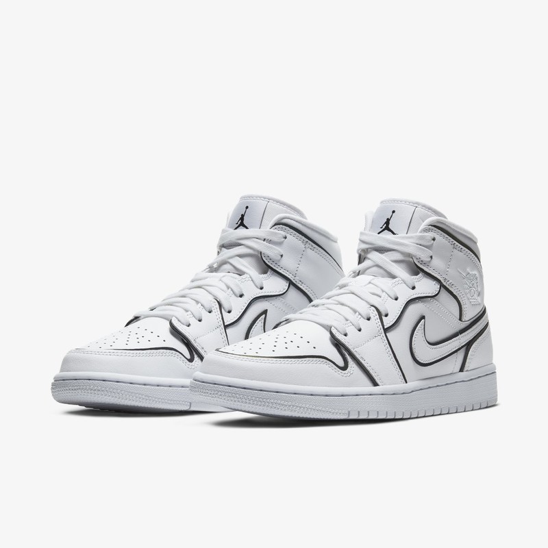 Air jordan 1 hot sale mid reflective